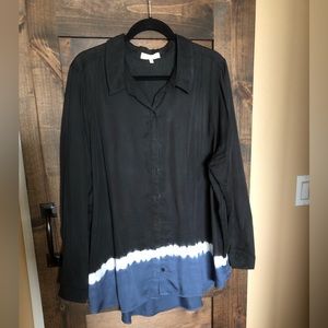 Hi-lo blouse by Side Stitch